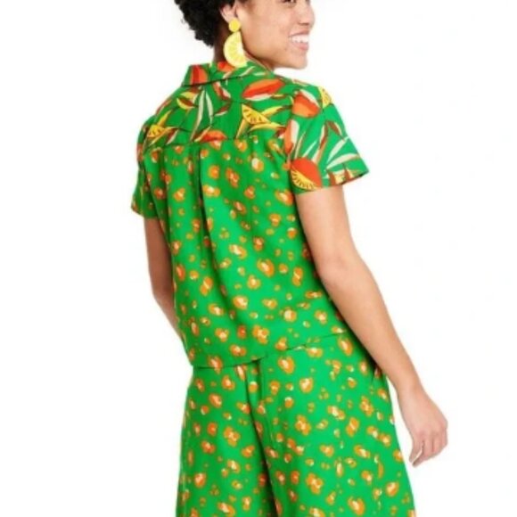 Tabitha Brown for Target Linen Blend 2-Piece Set – XL Top / Medium Bottom - Picture 2 of 16